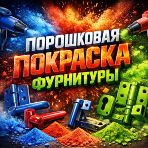 Порошковая покраска фурнитуры-сайт