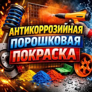 Антикоррозийная порошковая покраска