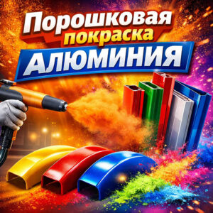 Порошковая покраска алюминия